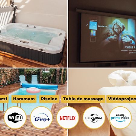 La Suite 176 - Piscine Privee, Spa, Hammam A Реймс Екстер'єр фото