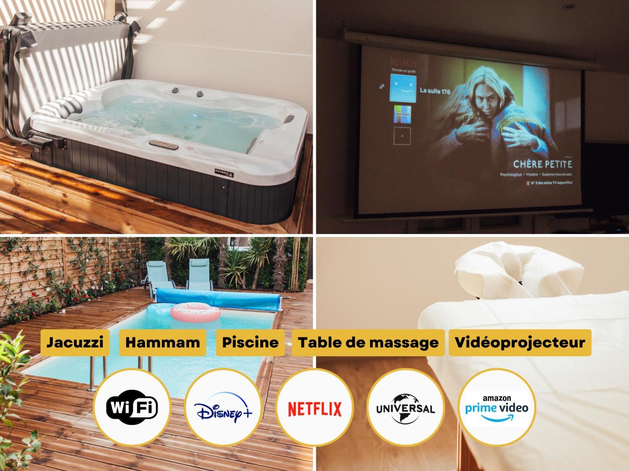 La Suite 176 - Piscine Privee, Spa, Hammam A Реймс Екстер'єр фото